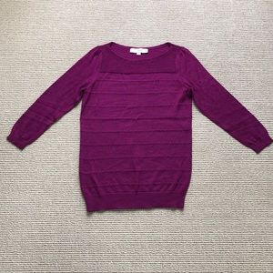 Loft 3/4 length sleeve sweater